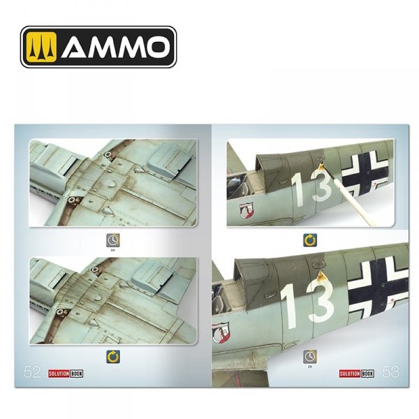 AMMO by Mig Jimenez 6530 SOLUTION BOOK 25 - How to Paint Early WWII Luftwaffe Aircraft (English, Spanish, French &amp; German)