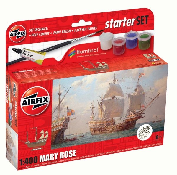 Airfix 55114A Small Starter Set Mary Rose 1/400