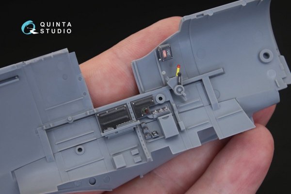 Quinta Studio QD32020 Spitfire Mk.XVI 3D-Printed &amp; coloured Interior on decal paper (for Tamiya kit) 1/32
