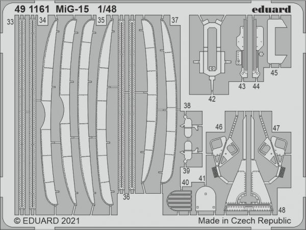 Eduard 491161 MiG-15 HOBBY 2000/ BRONCO 1/48