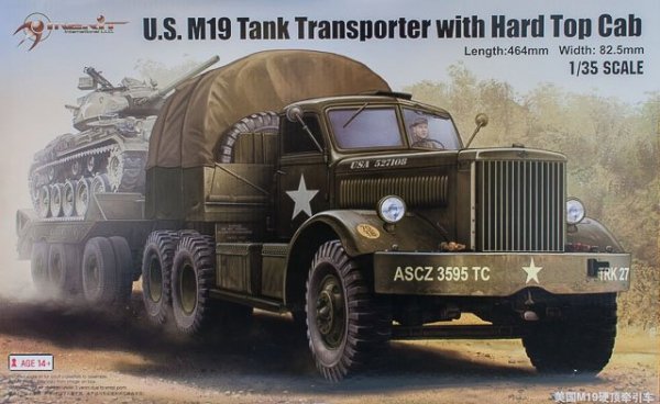 I Love Kit 63501 U.S. M19 Tank Transporter with Hard Top Cab 1/35