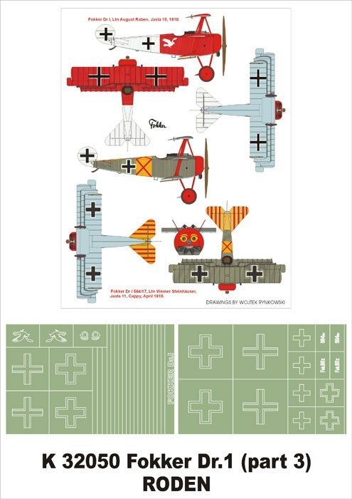 Montex K32050 Fokker Dr 1 1/32