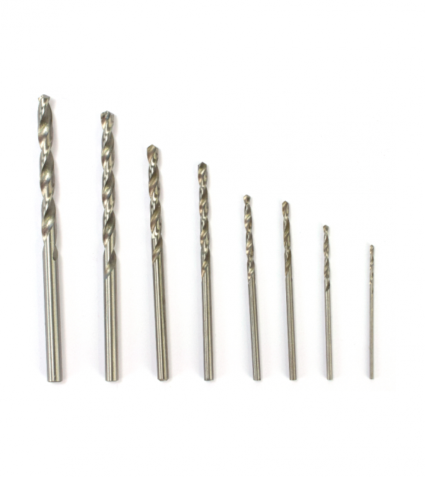 ARTESANIA LATINA 27217 Zestaw 8 wierteł HSS (1 / 1.5 / 1.8 / 2.0 / 2.5 / 3.0 / 3.5 / 4.0) 