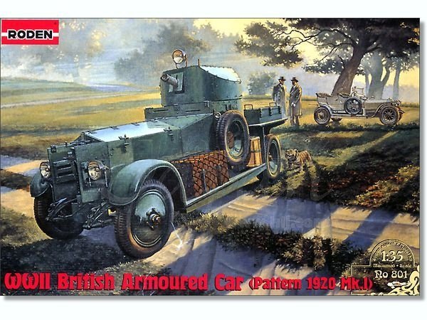 Roden 801 WWII British Armoured Car Pattern 1920 Mk.I (1:35)