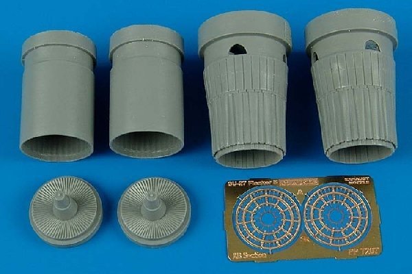 Aires 7207 Su-27 Flanker B exhaust nozzles 1 1/72 ITALERI