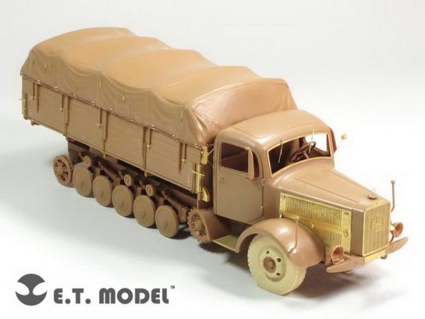 E.T. Model E35-135 WWII German Heavy Halftrack L 4500 R MAULTIER (For ZVEZDA 3603) (1:35)