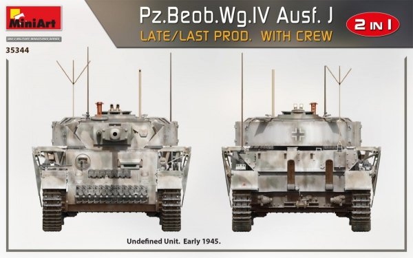 MiniArt 35344 Pz/Beob.Wg.IV Ausf. J Late/Last Prod. 1/35