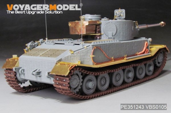 Voyager Model PE351243 WWII German Panzerkampfwagen VI (P) No.003 For AMUSING HOBBY 35A051 1/35