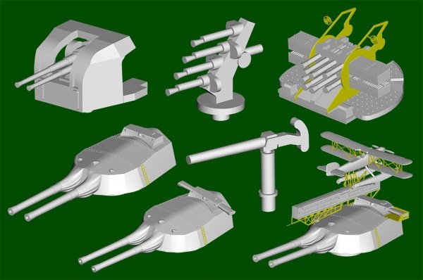 Trumpeter 05378 HMS Royal Oak 1/350