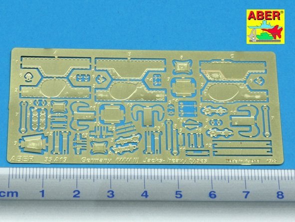 Aber 35A019 Podnośniki niemieckie (typ 1) (1:35)
