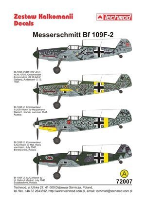 Techmod 72007 - Messerschmitt Bf 109F-2 (1:72)