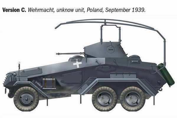 Italeri 97032 Sd.Kfz. 232 6 Rad. 1/72