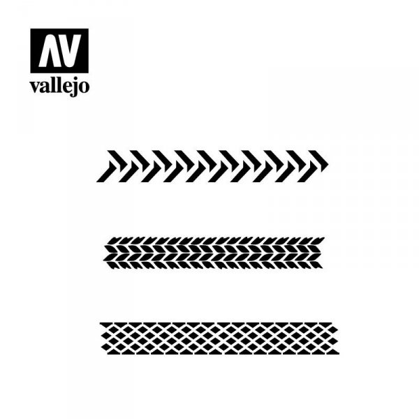 Vallejo ST-TX002 Tyre Markings 1/35