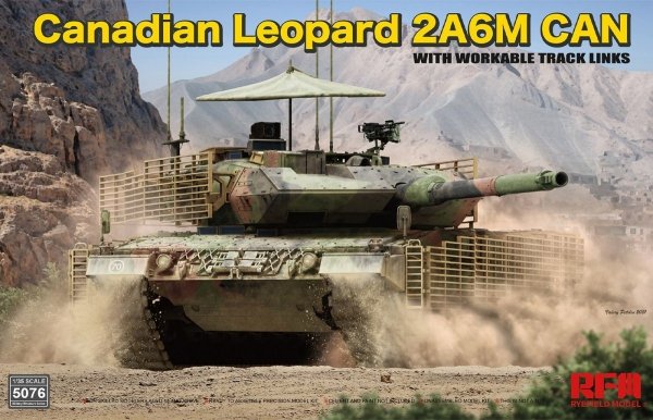 Rye Field Model 5076 Canadian Leopard 2A6M CAN 1/35