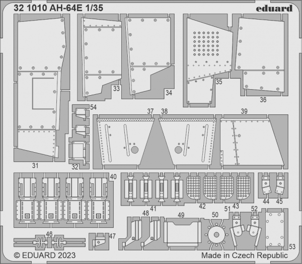 Eduard BIG33154 AH-64E TAKOM 1/35