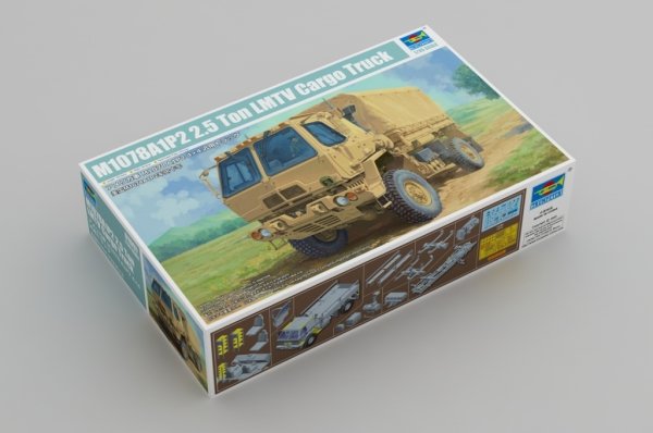 Trumpeter 01097 M1078A1P2 2.5 Ton LMTV Cargo Truck 1/35