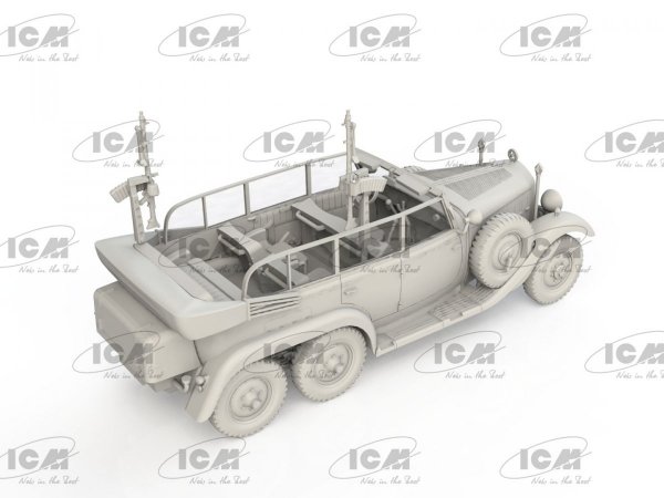 ICM 72473 Type G4 Partisanenwagen with MG 34 1/72