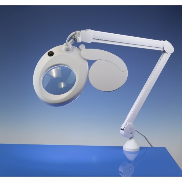 Lightcraft LC8076LED-EU LED Slim Line Magnifier Lamp / Lampa powiększająca Slim Line