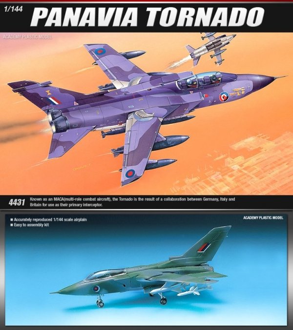 Academy 12607 PANAVIA TORNADO 200 1/144