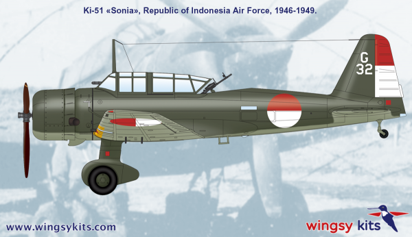 Wingsy Kits D5-06 IJA Type 99 Ki-51 “Sonia” at other services 1/48