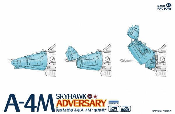 Magic Factory 5005 A-4M Skyhawk "Adversary" 1/48