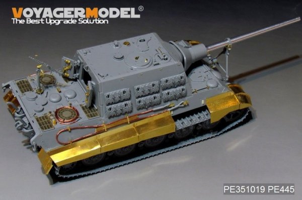 Voyager Model PEA445 WWII German Sd.Kfz.186 Panzerjäger &quot;Jagdtiger&quot; Schurzen Late Version（For TAKOM 8001) 1/35