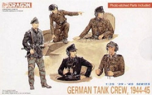Dragon 6014 German tank Crew 1944-45 (1:35)