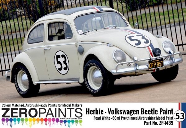 Zero Paints ZP-1439 - Herbie 53 Volkswagen Beetle Paint 60ml