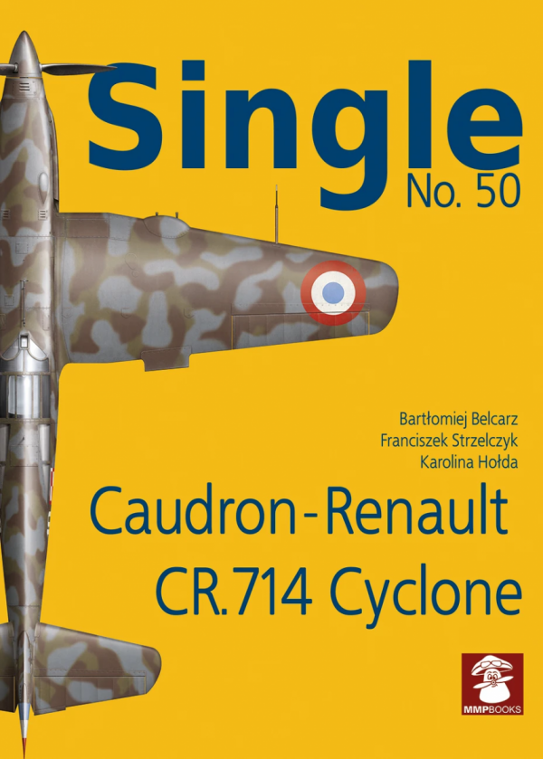 MMP Books 27346 Single No. 50 Caudron-Renault CR.714 Cyclone EN