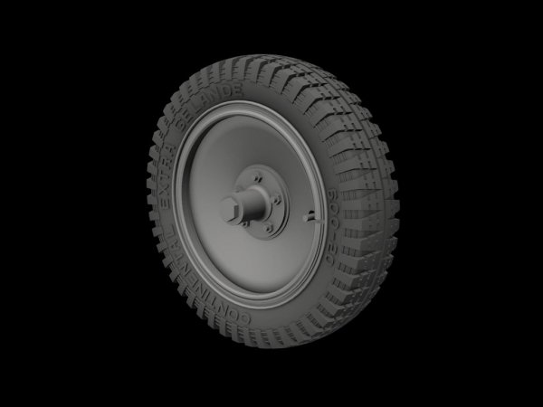 Panzer Art RE35-207 Road wheels for FlaK/Nebelwerfer trailers (gelande pattern) 1/35