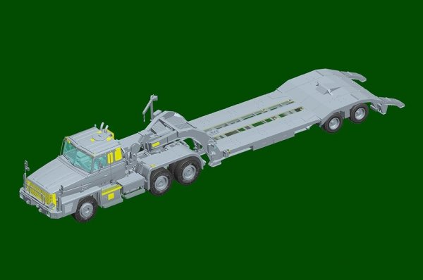 Hobby Boss 85527 Scammell Commander with 62 tonne Crane Fruehauf semi-trailer 1/35