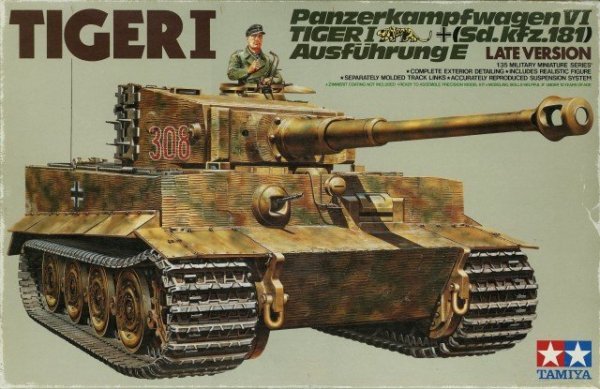 Tamiya 35146 German Tiger I Tank Late Version (1:35)