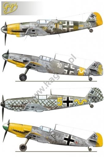 Kagero 97001 1-JG 52 - Aces of the Eastern Front (decals) EN