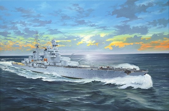 Trumpeter 05381 Italian Heavy Cruiser Pola 1/350