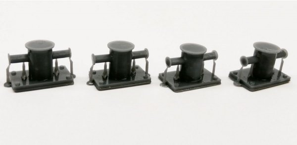 RT-Diorama 35642 3D Resin Print: Moring bollard (4pcs.) 1/35