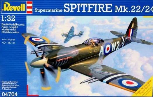 Revell 04704 Supermarine SPITFIRE Mk.22/24 (1:32)