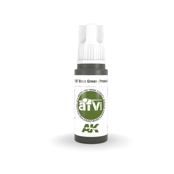 AK Interactive AK11367 Base Green (Protective) 17ml