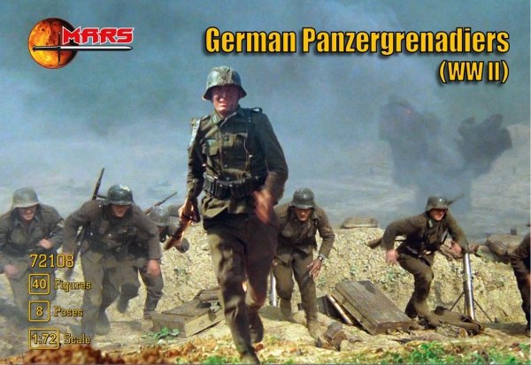 Mars 72108 German Panzergrenadiers (WWII) (1:72)