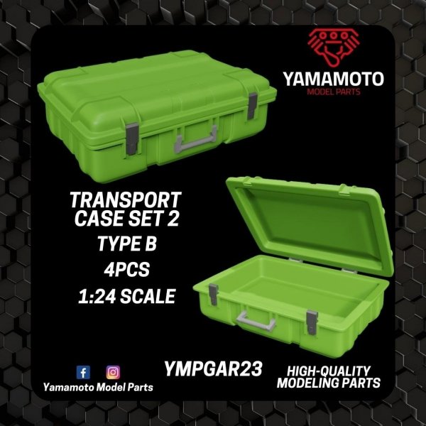 Yamamoto YMPGAR23 Transport Case Set 2 - Type B 1/24