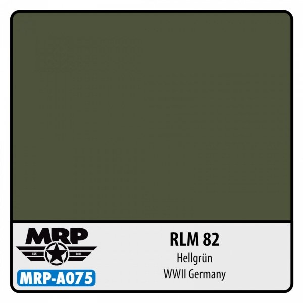 Mr. Paint MRP-A075 RLM 82 Hellgrun - aqua colors - 17ml