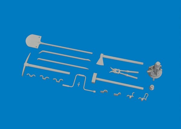 Eduard 635041 H39 French Light Tank equipment PRINT for TAMIYA 1/35