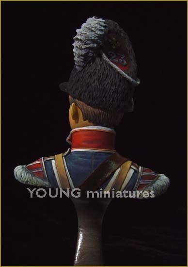 Young Miniatures YH1802 DRUMMER BOY 23RD FOOT ROYAL WELSH FUSILEERS 1/10