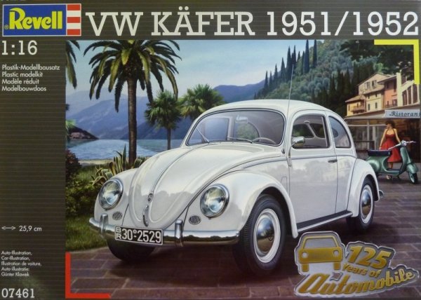 Revell 07461 Volkswagen VW Kafer 1951/1952 (1:16)