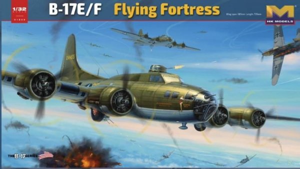 HK Models 01E05 B-17 E/F Flying Fortress 1/32