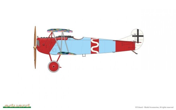 Eduard 70134 Fokker D. VII (Alb) 1/72