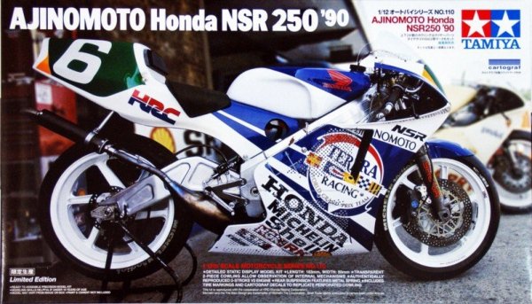 Tamiya 14110 Ajinomoto Honda NSR250 (1:12)