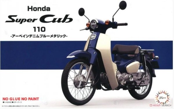 Fujimi 141794 Honda Super Cub 110 (Urbane Denim Blue Metallic) 1/12