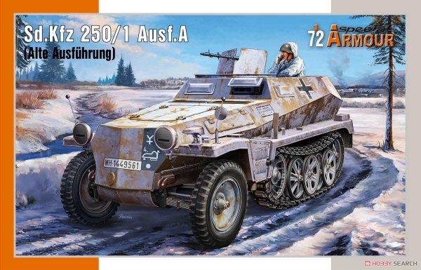 Special Armour 72019 Sd.Kfz 250/1 Ausf.A Alte Ausfuhrung 1/72