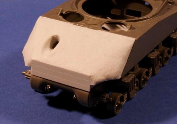 Panzer Art RE35-170 Concrete armor for M4A3 “Sherman” (VVSS suspension) 1/35