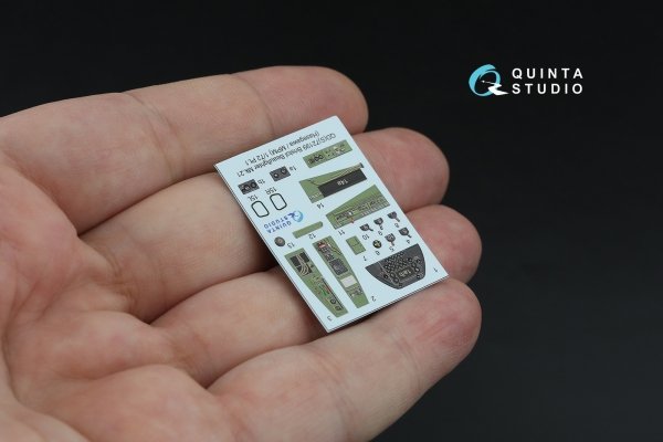 Quinta Studio QD72199 Bristol Beaufighter Mk.21 3D-Printed &amp; coloured Interior on decal paper (Hasegawa/MPM) 1/72